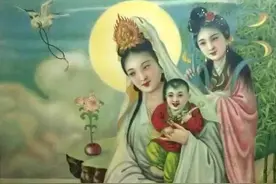 22张古香古色的旧年画，你家以前的老房子里贴过哪一张？图片