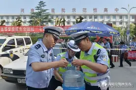 洛阳中招考试明日开考，洛阳交警提前打探考场路线图片