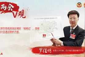 罗佳明代表：成渝地区“双城记”怎么干 ，交通支撑引领图片