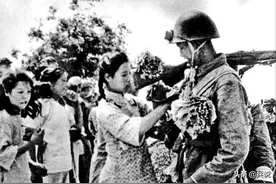 丈夫抗美援朝，妻子万里寻夫，跳入鸭绿江泅渡，丈夫却已牺牲图片