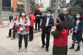 疫情就是命令！江南区检察院干警全力服务保障核酸检测筛查工作图片