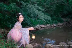 古代志怪故事：虎女图片