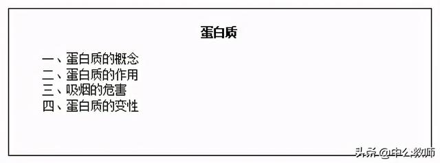 初中化学《蛋白质》教案