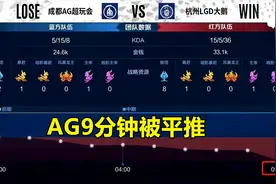 AG一诺“冥场面”：李元芳滚脸吃东皇大，阿泰：比我打职业时还菜图片