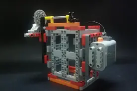 简单好玩的单开电动门模型图片