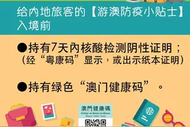 游澳门做好防疫措施，玩得开心又放心图片