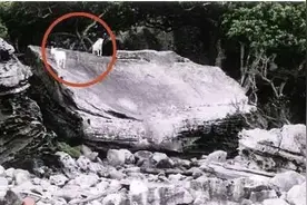 台湾资深记者曾登钓鱼岛：岛上这个地方曾被误认为碉堡图片