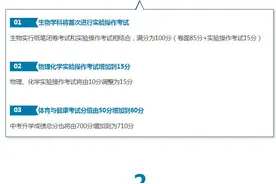 新中考制度来了！从现八年级学生起图片
