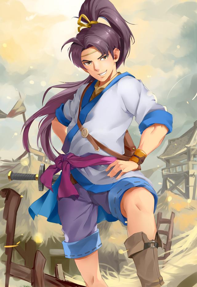 唯美国漫风格《三国罗曼史》游戏卡牌高清原画 女性版三国人物欣赏