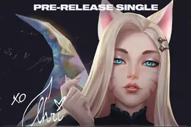 KDA新造型：阿狸黑色蕾丝，寡妇超A制服！七夕出寡妇是为何？图片