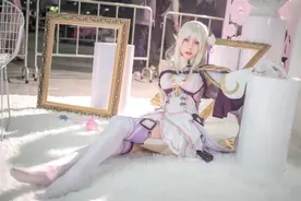 cos play艾米莉亚：斗鱼晴子图片