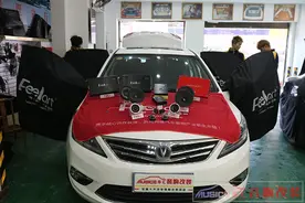 粗糙的音乐让你烦恼长安逸动音响改装贵阳炫车汇无损改装图片