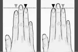 孩子食指和无名指长度差异有讲究？心理学：里面藏着三个“秘密”图片
