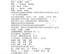 小升初北师大语文全套试题含答案，11份，仅供参考图片