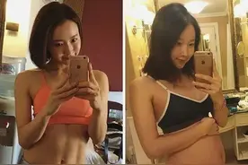 韩国辣妈一边带娃一边健身，瑜伽训练让她身材不变形图片