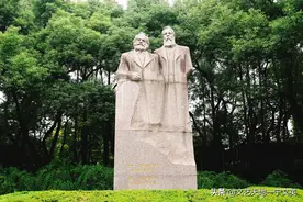 马克思和诗人海涅图片