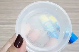 教你用胶棒做透明泥，无硼砂无胶水，教程简洁一看就会，成功率高视频封面