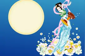 图集：手绘嫦娥高清壁纸，祝大家中秋节快乐图片