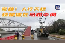 白岩松评人行天桥建在马路中间：不像样图片