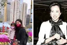 郭晶晶俩女儿“腰果眼”，被称“豪门长相”，爷爷变成“孙女控”图片