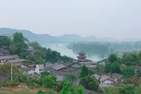 四川最美古镇，嘉陵第一桑梓，原汁原味的周子古镇图片
