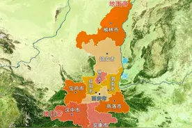 陕西省最新行政区划，厉害了大陕西图片