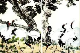 狂客嵌成语下联：曲径通幽，松风邀鹤下林泉；上联如何对好？图片