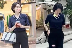 60岁阿姨真会打扮，入秋后用4款小外套打造年轻状态！时髦又显贵图片