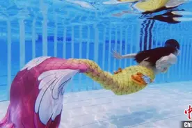 “美人鱼”在中国悄然兴起，催生“梦幻”新职业图片