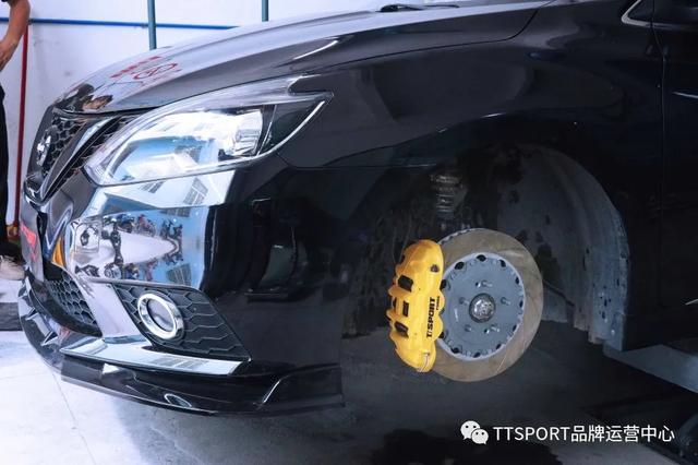 改装案例 | 日产轩逸升级TTSPORT5410刹车套装