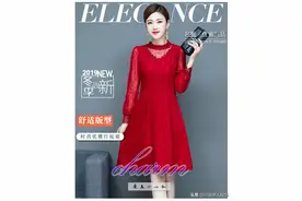 2020秋季新款显瘦韩版连衣裙图片