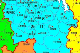 海南海口4区22镇人口、土地、工业…基本统计图片