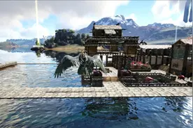 《方舟：生存进化》：当未来科技邂逅远古时代，你甚至可以养恐龙图片