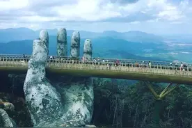 越南一座和中国一样的桥，中国美观大气，越南被吐槽奇丑无比图片