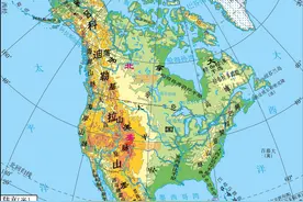 世界七大洲地形图（12图）图片