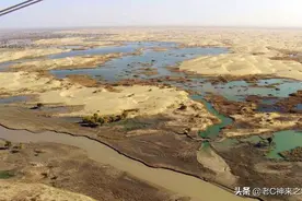 塔卡拉玛干沙漠发洪水变成湖泊？专家：我们将重回西周和盛唐时期图片