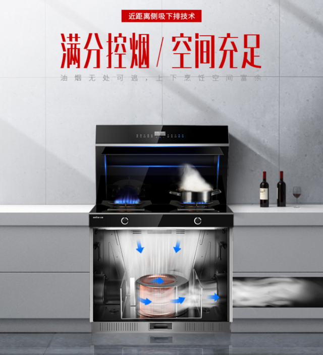 如果厨房里出现了油烟倒灌的情况，该如何解决呢？