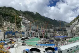 西藏山南DG水电站首台机组预计明年投产发电，总装机容量66万千瓦图片