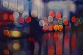 近视眼中的世界是失焦的朦胧美｜菲利普·巴洛图片