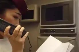 国安平安回国，空姐向球队致谢：这是北京！我们都爱国安图片