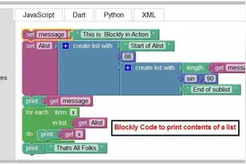 google可视化编程工具blockly入门图片
