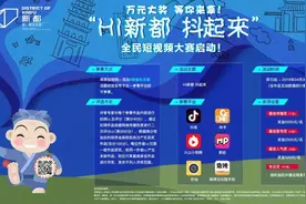“HI新都，抖起来”全民短视频大赛正式启动！万元大奖等你拿！图片