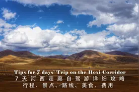 7天河西走廊自驾游详细攻略：行程、景点、路线、美食、费用图片