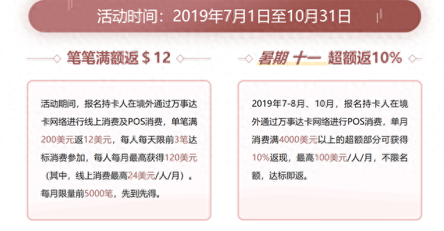 visa和万事达港澳台能用吗，国庆出去消费要花多少钱 配图13