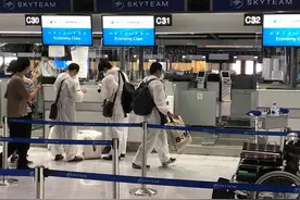 日本同事今天飞往国内出差，东京成田机场的紧张与不安图片