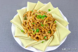 大厨分享京酱肉丝的标准做法，简单入味，看看就能提升厨艺图片
