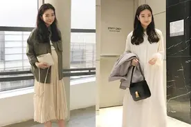 韩国孕妇竟然比国内多数女生穿得都好看，这搭配能力也太好了图片