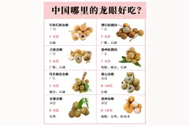 全国哪里的龙眼最好吃？3大产地各有各的优势图片