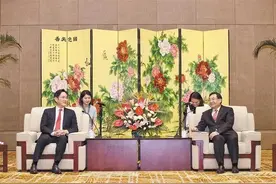 三星电子副会长李在镕造访西安图片