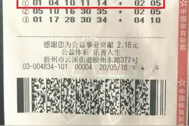 6元中大乐透842万 青岛幸运儿兑完大奖分享幸运图片